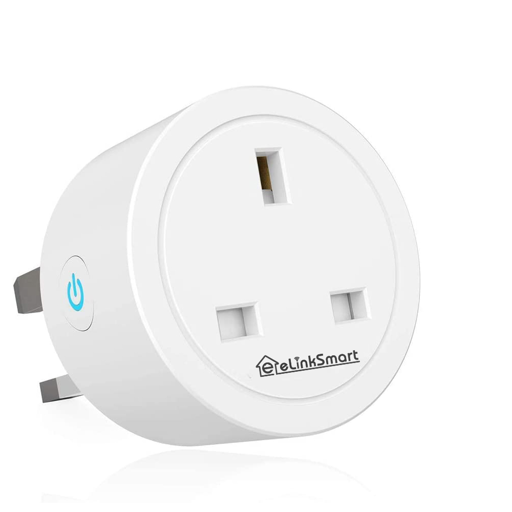 WiFi Smart Plug UK Socket Mini Wall Outlet Switch Life Google Home Amazon Alexa 